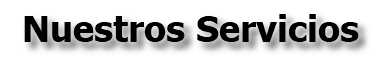 Nuestros Servicios